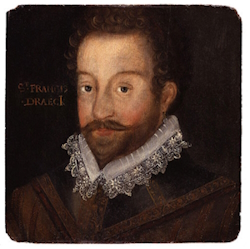  Sir Francis Drake, by Jodocus Hondius (died 1612).
