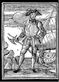 Edward England, reproduction of old lithography, 18th century.