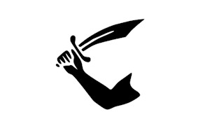  Flag of buccaneer Edward Davis, described in Burney's History of the Buccaneers (1816)