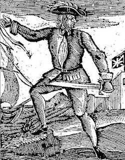 Captain Howell Davis. Illustration from 