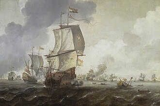 Nooms, Zeeman, Reinier, A Battle of the First Dutch War, 1652-1654, National Maritime Museum.
